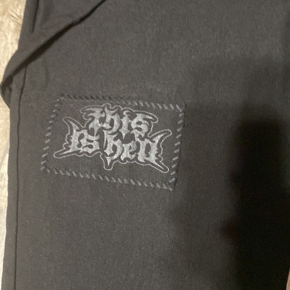 killstar punk patch pants 4xl - Picture 5 of 16